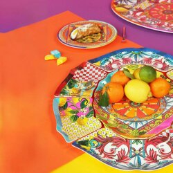 Baci Milano Ortigia 7 Parça Meze Tabağı - 2