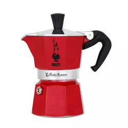 Bialetti Moka Pot Express Kırmızı 3 Cup - 1