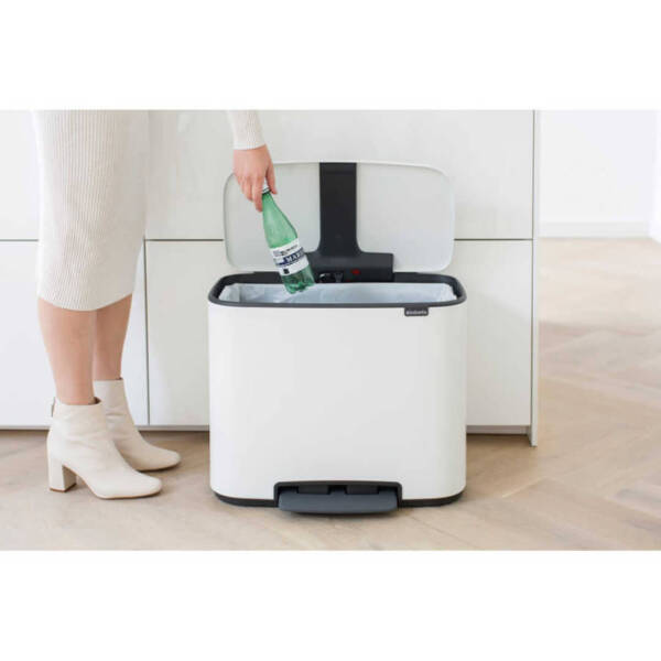 Brabantia Bo White Pedallı Çöp Kutusu 36L - 2