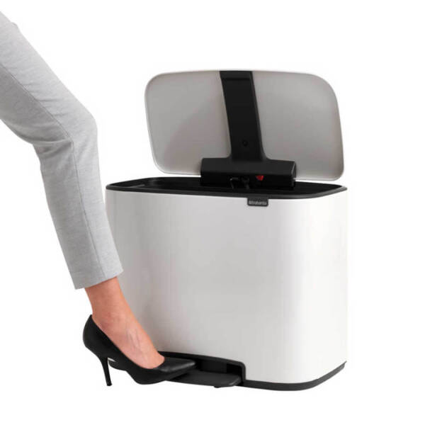 Brabantia Bo White Pedallı Çöp Kutusu 36L - 3