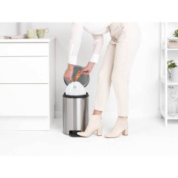 Brabantia Newicon Fpp Matt Steel Pedallı Çöp Kutusu 12L - 2