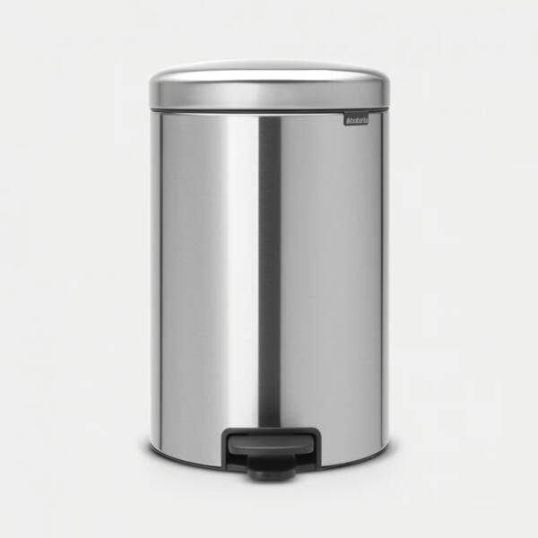 Brabantia Newicon Fpp Matt Steel Pedallı Çöp Kutusu 20L - 1