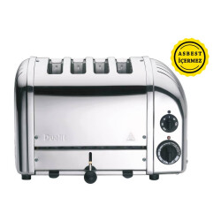 Dualit 47030 Classic 4 Dilim Ekmek Kızartma Makinesi Çelik - 1