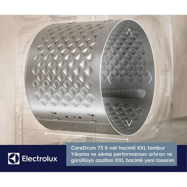 Electrolux EW8FG5602CDT UltraCare 800 11 Kg 1600 Devir Wi-Fi Çamaşır Makinesi Koyu Gri - 8