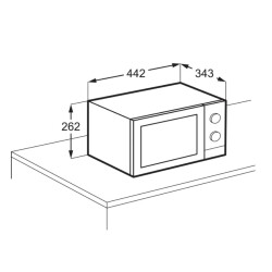 Electrolux Izgaralı Mikrodalga Fırın EMZ421MMTI - 5