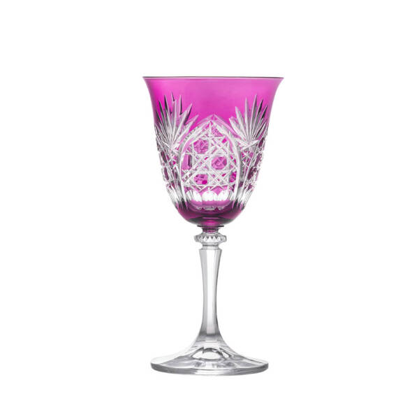 Paşabahçe Elegan Kadeh Seti Fuşya 6 Adet - 1