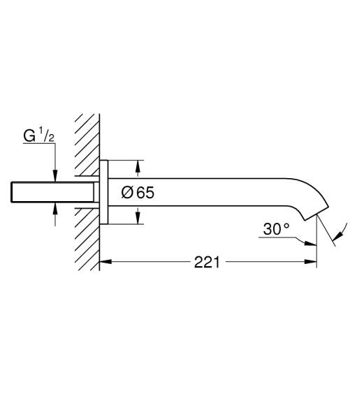 Grohe Essence Çıkış Ucu 13449GL1 - 5