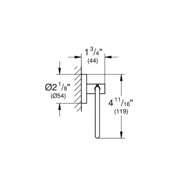 Grohe Essentials Tuvalet Kağıtlığı 40689GL1 - 2