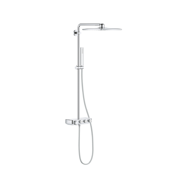 Grohe Euphoria SmartControl 310 Cube Duo Duvara Monte Termostatik Bataryalı Duş Sistemi 26508000 - 1