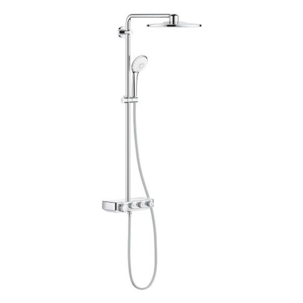 Grohe Euphoria Smartcontrol 310 Duo Duvara Monte Termostatik Bataryalı Duş Sistemi 26507000 - 1