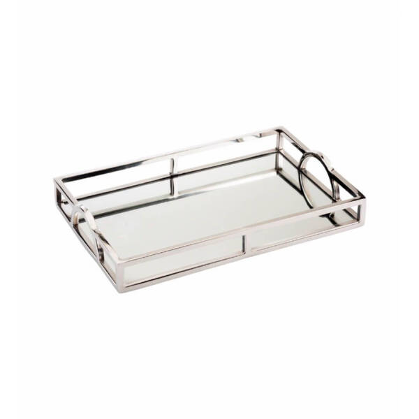 Paşabahçe Fence Metal Dikdörtgen Tepsi 41x26 cm - 1