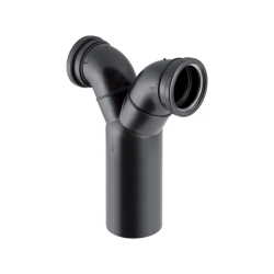 Geberit Asma Klozet İçin 90° Çiftli Bağlantı Dirseği 367.923.16.1 - 1