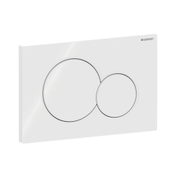 Geberit Sigma01 Kumanda Kapağı Çift Basmalı Beyaz 115.770.11.5 - 1
