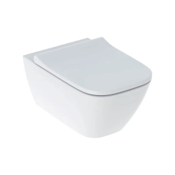 Geberit Smyle Square Rimfree Asma Klozet - Yavaş Kapanır Kapak Dahil 501.668.00.1 - 1