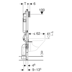 Geberit Sigma Gömme Rezervuar 12 Cm Duofix - 4