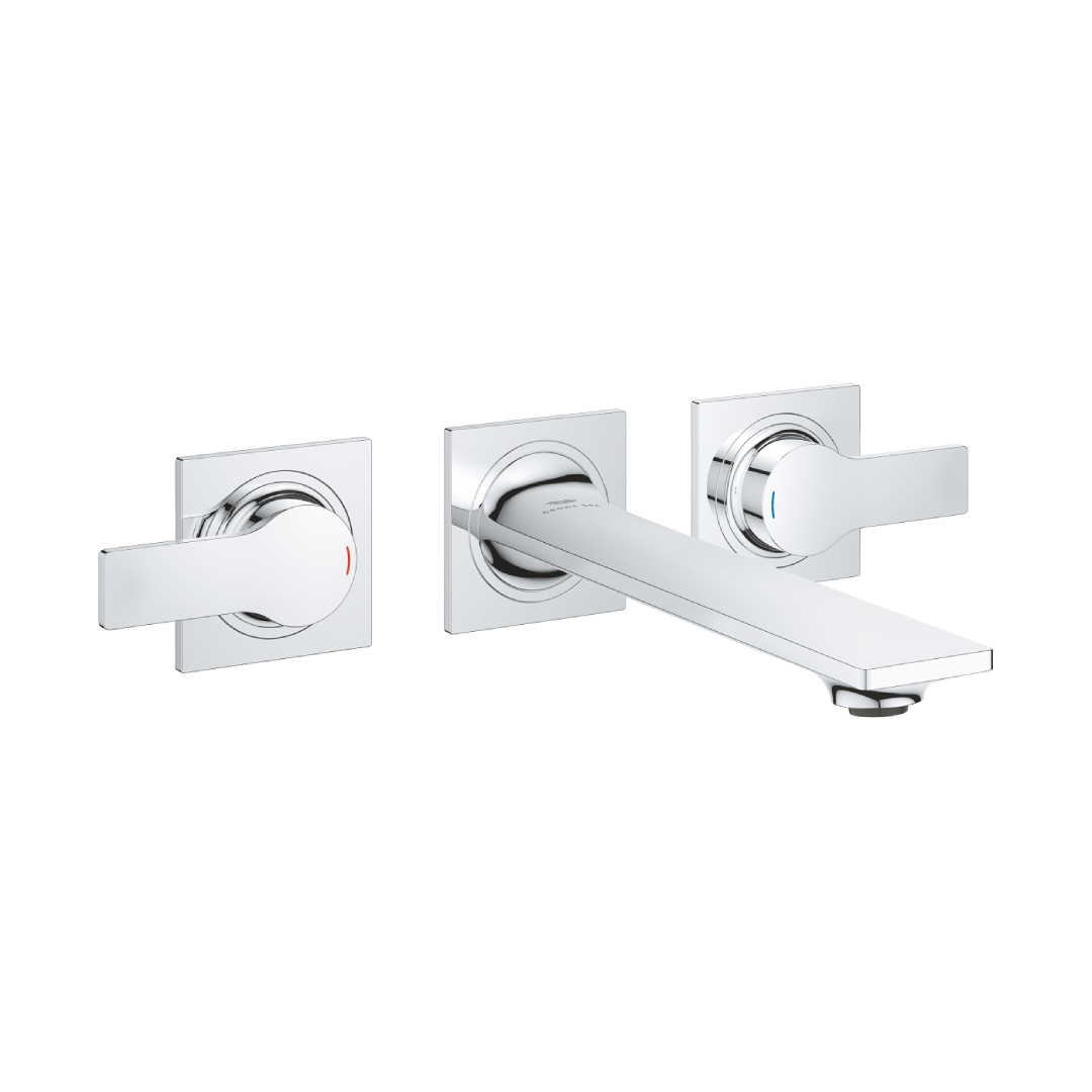 Grohe Allure 3 Delikli Duvardan Lavabo Bataryası M-boyut 20193002