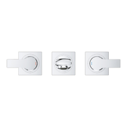 Grohe Allure 3 Delikli Duvardan Lavabo Bataryası S-Boyut 20189002 - 3
