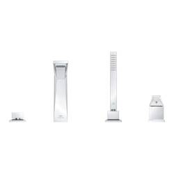 Grohe Allure Brilliant Private Collection Dört Delikli Küvet Bataryası 29523000 - 2