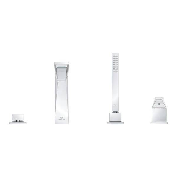 Grohe Allure Brilliant Private Collection Dört Delikli Küvet Bataryası 29523000 - 2