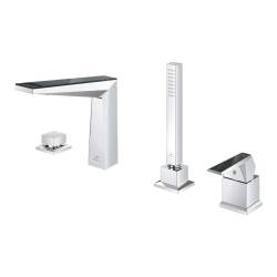 Grohe Allure Brilliant Private Collection Dört Delikli Küvet Bataryası 29527000 - 3