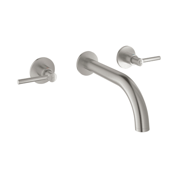 Grohe Atrio 3 Delikli Duvardan Ankastre Lavabo Bataryası M-Boyut 20662DC0 - 1