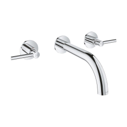 Grohe Atrio 3 Delikli Duvardan Lavabo Bataryası M-Boyut 20662000 - 1