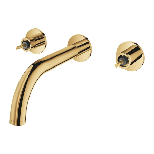 Grohe Atrio Private Collection 3 Delikli Duvardan Lavabo Bataryası M-Boyut 20587GL0 - 2
