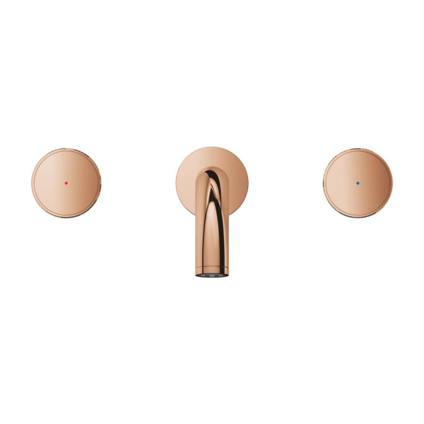 Grohe Atrio Private Collection 3 Delikli Duvardan Lavabo Bataryası M-Boyut 20589DA0 - 3