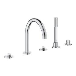 Grohe Atrio Private Collection 5 Delikli Ankastre Küvet Bataryası 25224000 - Grohe
