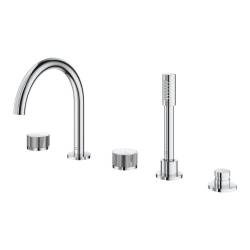 Grohe Atrio Private Collection 5 Delikli Ankastre Küvet Bataryası 25226000 - 3
