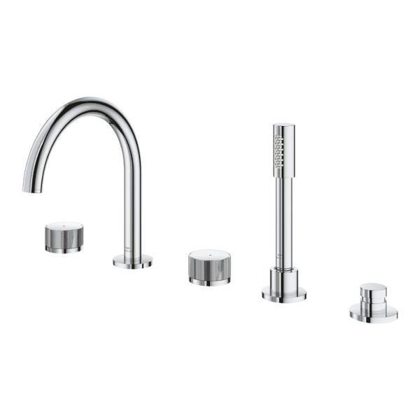 Grohe Atrio Private Collection 5 Delikli Ankastre Küvet Bataryası 25226000 - 3
