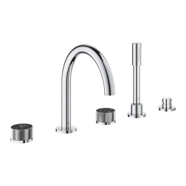 Grohe Atrio Private Collection 5 Delikli Ankastre Küvet Bataryası 25226000 - 4