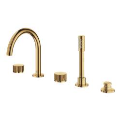 Grohe Atrio Private Collection 5 Delikli Ankastre Küvet Bataryası 25226GL0 - 3