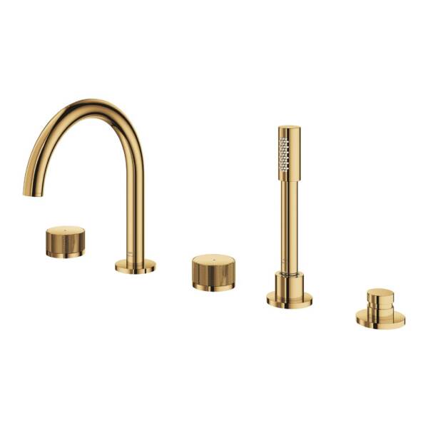 Grohe Atrio Private Collection 5 Delikli Ankastre Küvet Bataryası 25226GL0 - 3