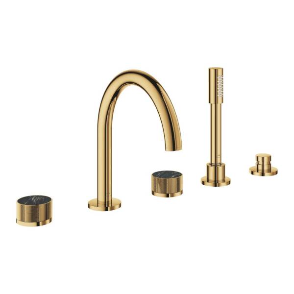 Grohe Atrio Private Collection 5 Delikli Ankastre Küvet Bataryası 25226GL0 - 4