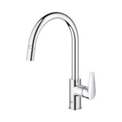 Grohe Bauedge Tek Kumandalı Eviye Bataryası 30536000 - 4