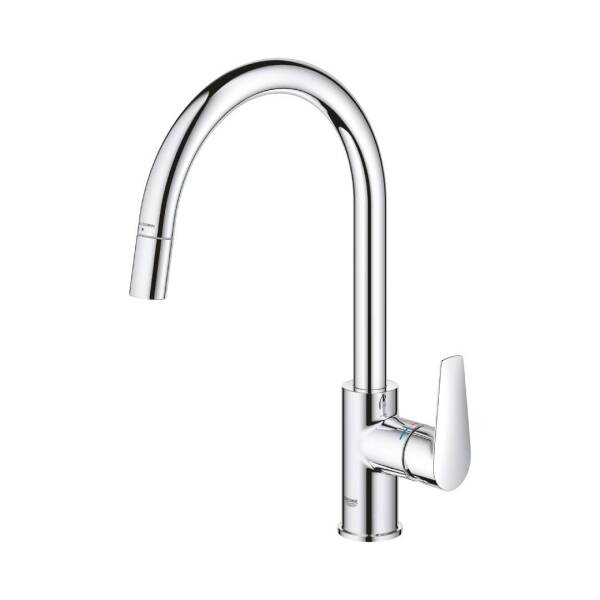 Grohe Bauedge Tek Kumandalı Eviye Bataryası 30536000 - 4