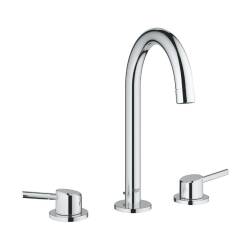 Grohe Concetto 3 Delikli Lavabo Bataryası L-Boyut 20216001 - 1