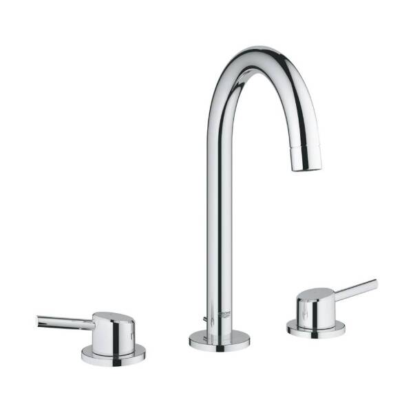 Grohe Concetto 3 Delikli Lavabo Bataryası L-Boyut 20216001 - 1