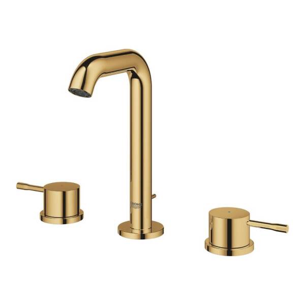 Grohe Essence 3 Delikli Lavabodan Ankastre Lavabo Bataryası 1/2 M-Boyut 20296GL1 - 4