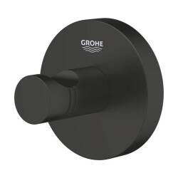 Grohe Essentials Bornoz Askısı Mat Siyah 1024602430 - 2