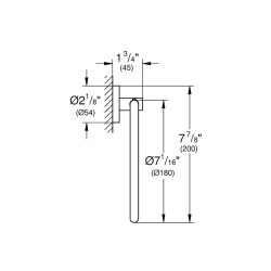 Grohe Essentials Halka Havluluk 40365GL1 - 2