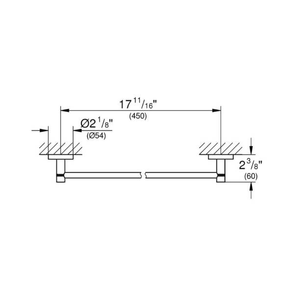 Grohe Essentials Havluluk 40688GL1 - 2