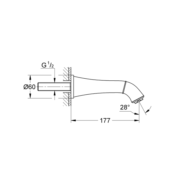 Grohe Grandera Çıkış Ucu Warm Sunset 13341DA0 - 2