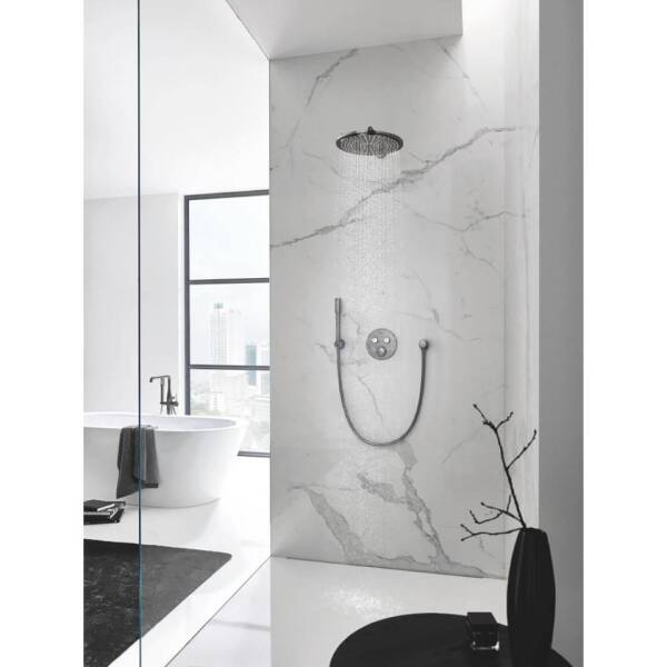 Grohe Grohtherm Smartcontrol Çift Valfli Akış Kontrollü Ankastre Termostatik Duş Bataryası 29119AL0 - 2