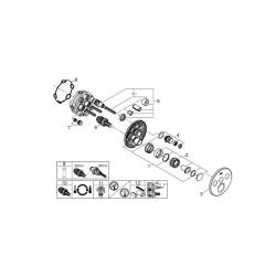 Grohe Grohtherm Smartcontrol Üç Valfli Akış Kontrollü Ankastre Termostatik Duş Bataryası 29121DL0 - 2