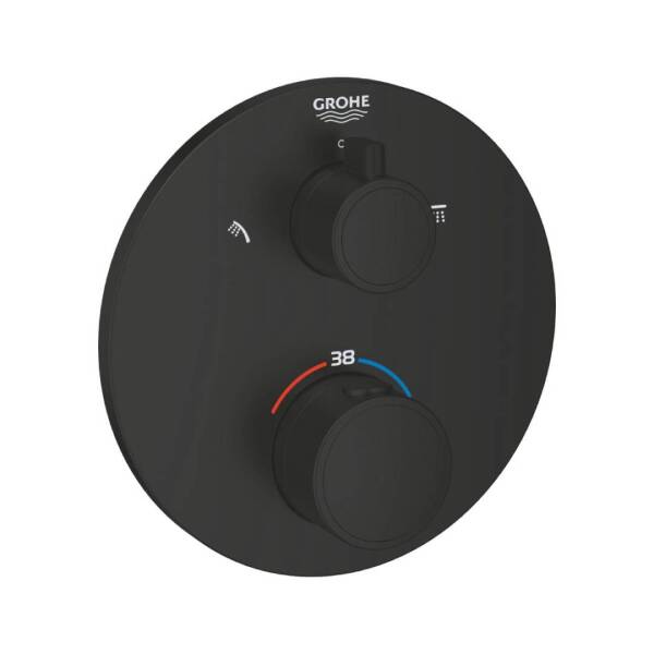 Grohe Grohtherm Termostatik Banyo Duş Bataryası 2 Yollu 1022082430 - 1