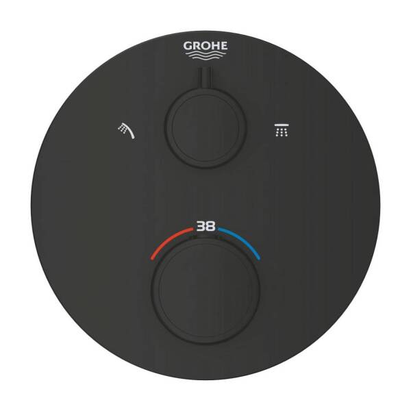 Grohe Grohtherm Termostatik Banyo Duş Bataryası 2 Yollu 1022082430 - 2