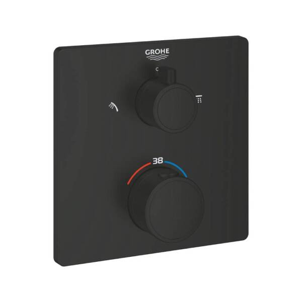 Grohe Grohtherm Termostatik Banyo Duş Bataryası 2 Yollu 1022092430 - 1