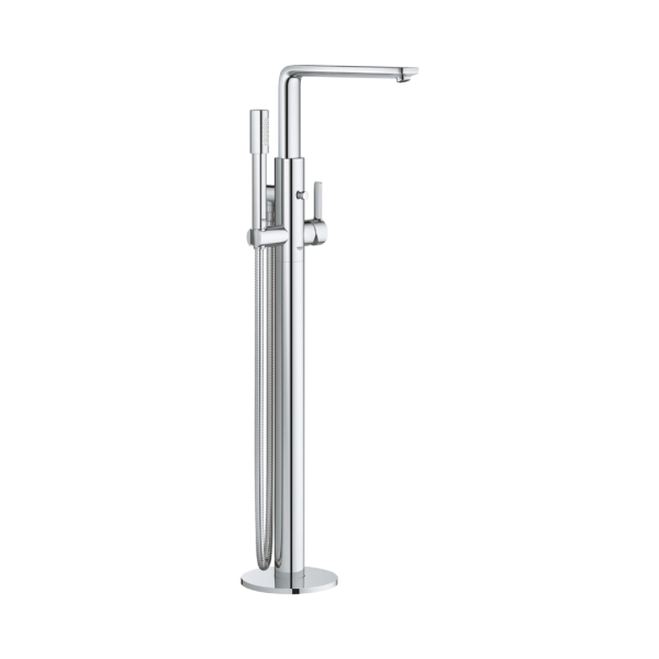 Grohe Lineare Yerden Ayaklı Küvet Bataryası 23792001 - 1